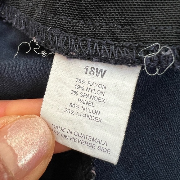 Napa Valley blue pants trousers size 18W - Picture 8 of 10